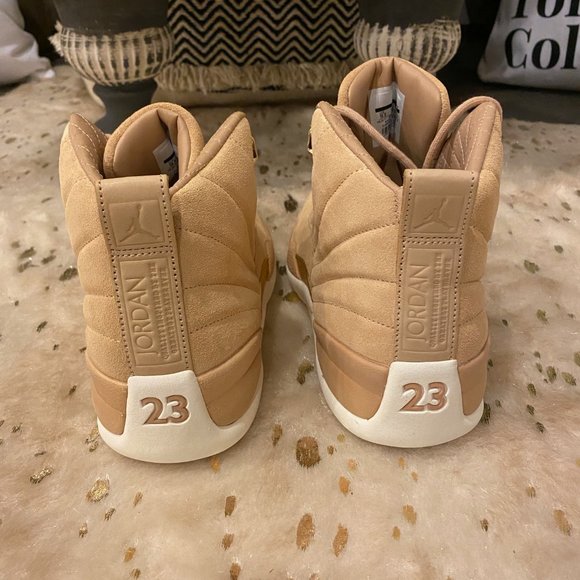 JORDAN  12 Retro Vachetta Tan Sneakers - Picture 4 of 5